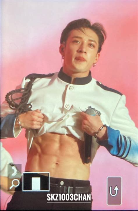 ⤮ 🐺 on Twitter: "chan showing his abs and then getting shy… why is he ...