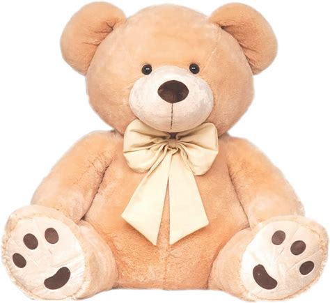 Brinquedo De Urso - Urso Charles GG Bege Brinquedo de Pelúcia Brinquedos Bambalão ...