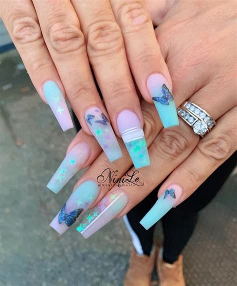 19 Fun Cute Spring Acrylic Nails - Sparkling Boy Ideas
