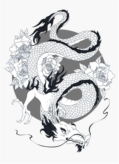 Japanese Designs Png Picture - Japanese Dragon Transparent, Png ...