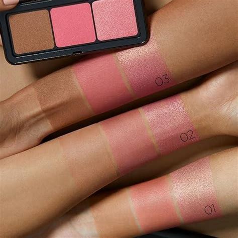 KIKO Milano Multi Finish Trio Blush Bronzer Palette | 1 Bronzer And 2 ...