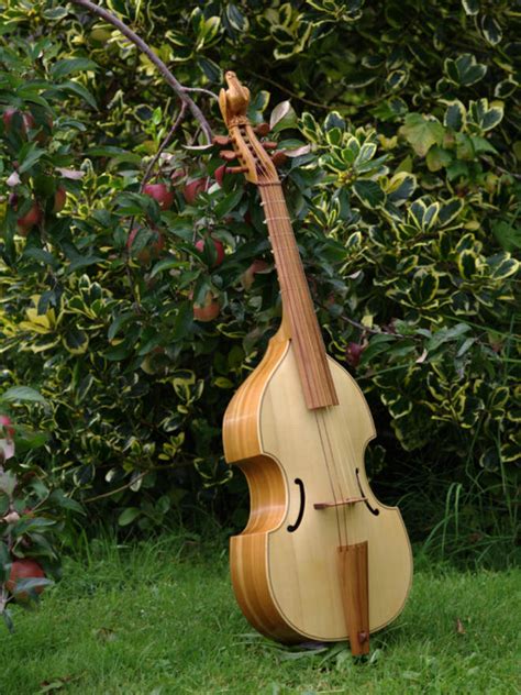 Viols, carbonfibre viol bows, and music furniture, made by Tim Soar.