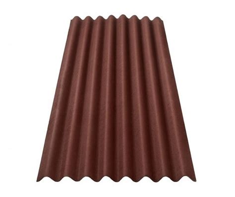 Telha Ecologica Classica Fit Vermelha 3mm 2,00x0,75m Onduline