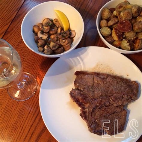 eat. live. splurge.: Birthday Steak Dinner | Steak dinner, Dinner