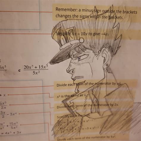Another jotaro drawing but less oingo boingo : r/ShitPostCrusaders