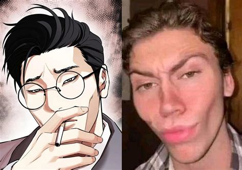 finally realized who the snake rizz guy reminds me of : r/lookismcomic