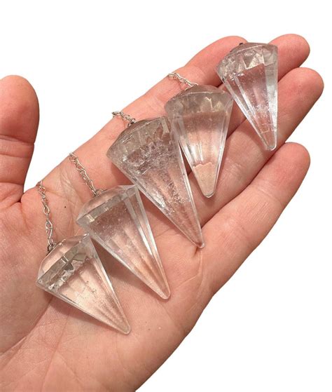 Clear Quartz Pendulum | New Moon Beginnings