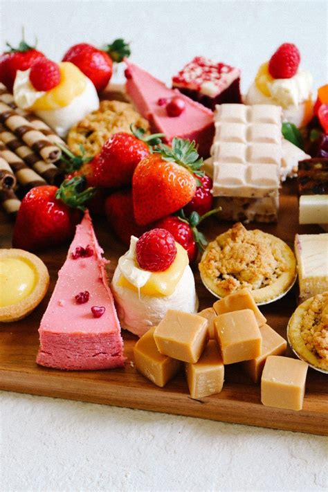 simple maths  making  perfect dessert platter dessert
