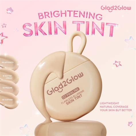 gladglow flawless blurring skin tint  praline watsons malaysia