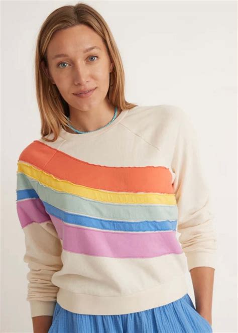 Marine Layer Terry Sweatshirt - Rainbow Wave | Garmentory