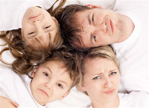 sjov familie | Stock foto | Colourbox