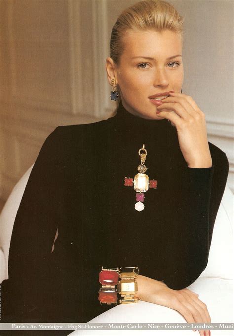 Christian Dior Fall/Winter 94.95 (Ad Campaign) Models: Daniela Pestova