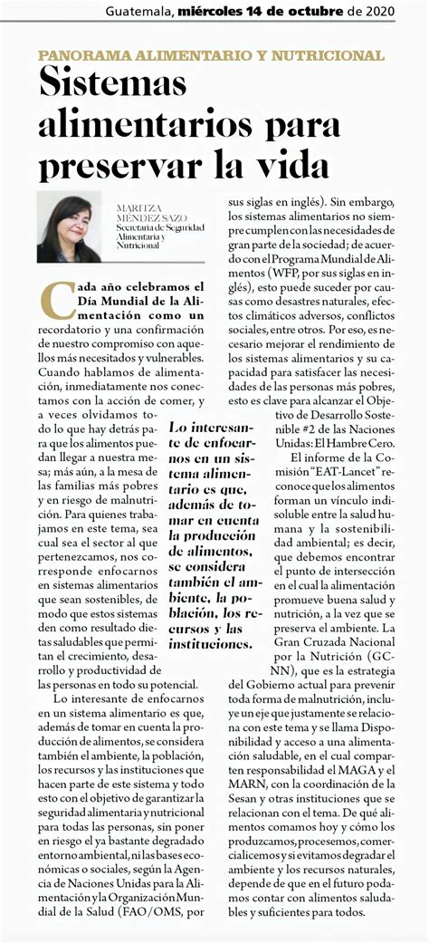 42 14 de octubre Maritza Mendez – SESAN Guatemala