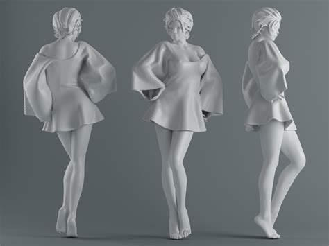 3D printable model Women wear skirts 005 | CGTrader