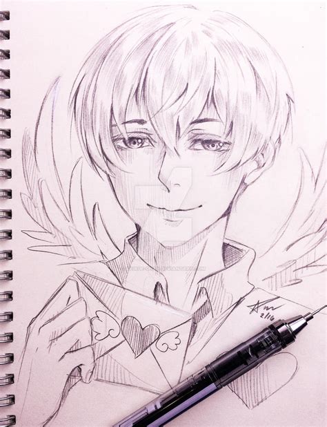 Cupid Sketch by aeirue-chan on DeviantArt
