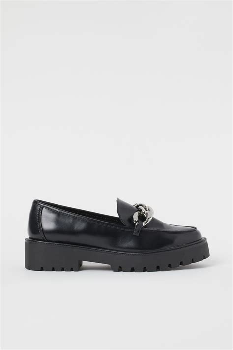 Loafer mit Kette - Black - Ladies | H&M DE