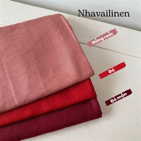 Bảng màu vải Linen Tưng Premium Mịn