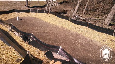 Soil Stabilization - Hydro-seeding - Straw blowing - Erosion matting