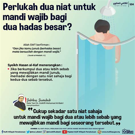 Panduan Lengkap Cara Mandi Wajib yang Benar - LKomBis