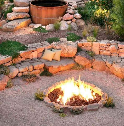 Quiet Corner:Outdoor Fire Pit Seating Ideas - Quiet Corner