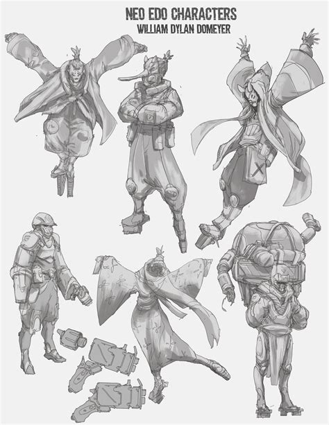 William Dylan's Art - Neo-Edo Designs
