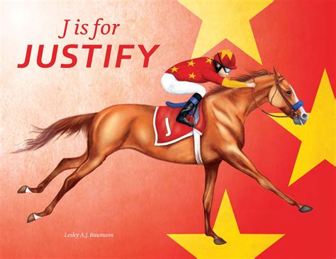 J is for Justify - Alizarin Chestnut