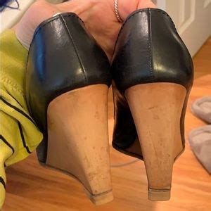 Prada | Shoes | Authentic Prada Open Toe Wedges | Poshmark