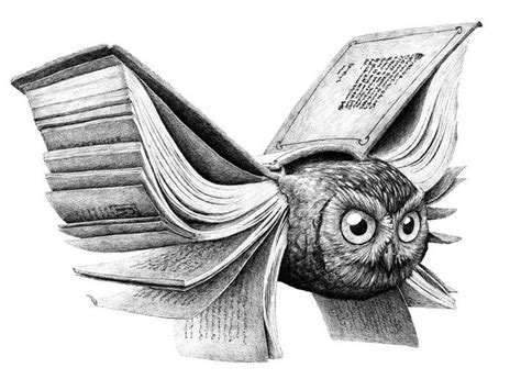 Мудрая сова от Redmer Hoekstra | Sketches, Illustration art, Art ...