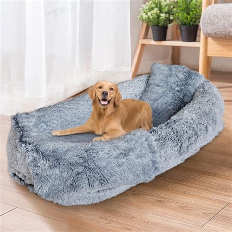 BunniBed Extra Large Human Dog Bed for People Adults and Pets, 70" x 38