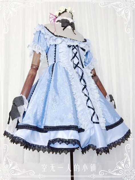 Rem Re:cosplay costume Rem dress costume made summer dress costume made ...