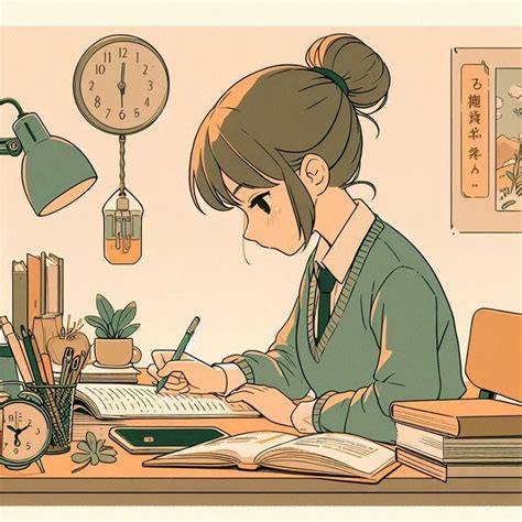 study   girly art illustrations cute doodles drawings study