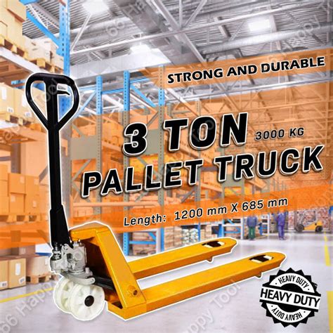 kg  ton hand pallet truck heavy duty manual hydraulic jack