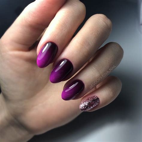 Фиолетовый градиент | Nails, Beauty, Photo and video
