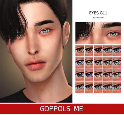 GOPPOLS Me | Sims 4, Color de ojos, Sims