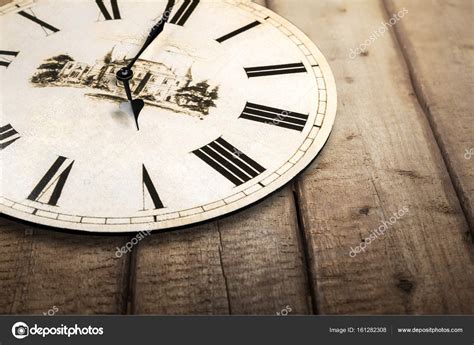 Old vintage clock face — Stock Photo © billiondigital #161282308