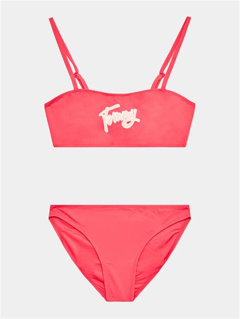 Tommy Hilfiger Бански костюм UG0UG00646 Розов | Modivo.bg