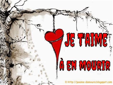 Je t'aime à en mourir | Poèmes & Poésies