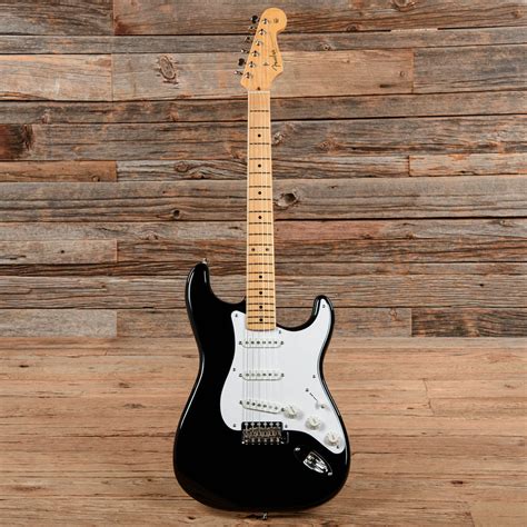 Fender American Vintage '56 Stratocaster Black 2015 – Chicago Music Exchange