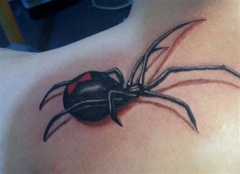 Black Widow Tattoo Meaning and Symbolism - bemag