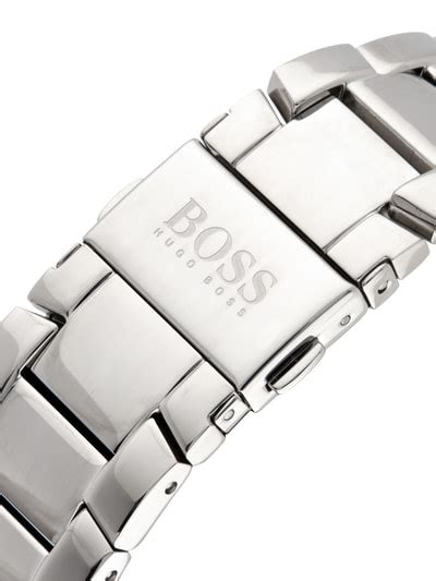 BOSS Chronograph aus Edelstahl (silber) online kaufen