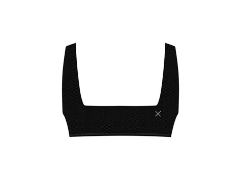 Black Angle Top - Honeycomb Fabric – Boutine LA