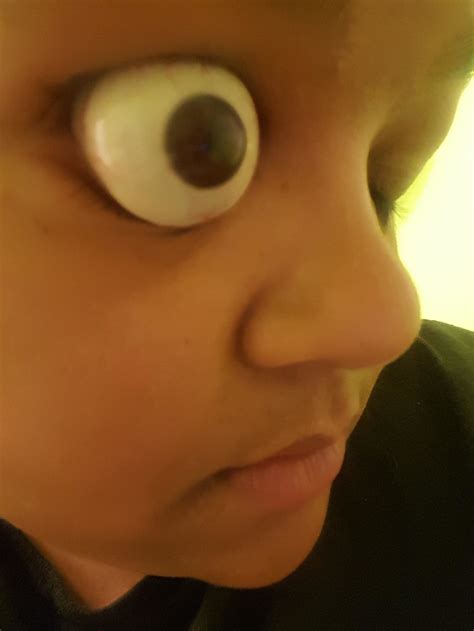 A woman who can pop her eyes out of her head has answered the internet