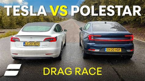 Tesla Model 3 Vs Polestar 2: EV Drag Race, Plus Unique Surprise