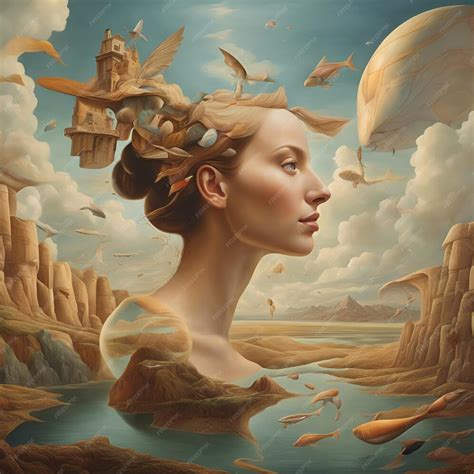 surrealist paintings inspired  dreams   subconscious premium