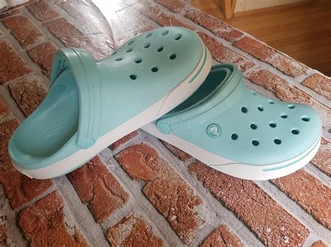 CROCS Unisex Bayaband Clogs Light Blue Men's Sz 5 Wom… - Gem