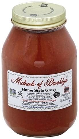 Michaels of Brooklyn Home Style Gravy - 32 oz, Nutrition Information ...