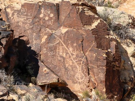 Parowan Gap Petroglyphs - Utah Hiking Beauty