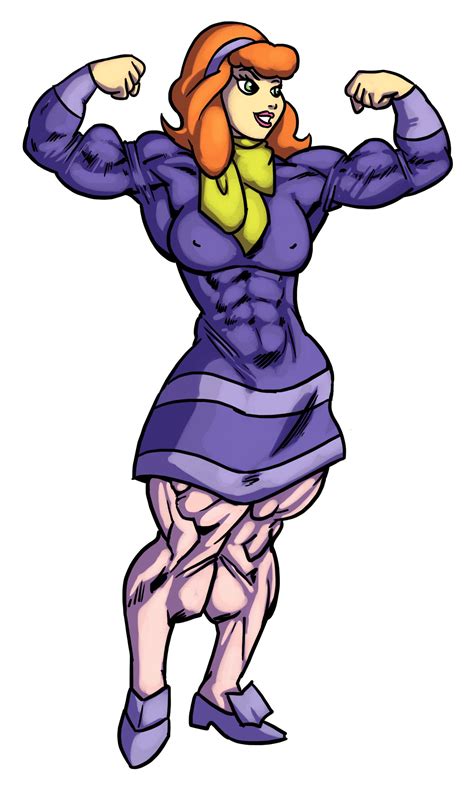 Daphne double biceps flex by Ritualist on DeviantArt