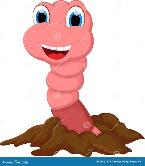 Cartoon Worm Stock Photo | CartoonDealer.com #37026456