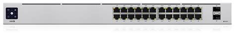Ubiquiti UniFi 24-Port PoE מנוהל L2/L3 Gigabit (USW-24-POE)